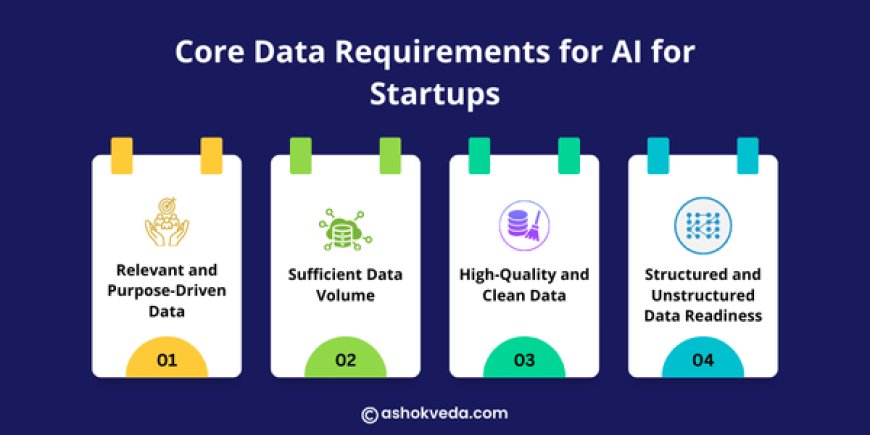 Core Data Requirements for AI for Startups