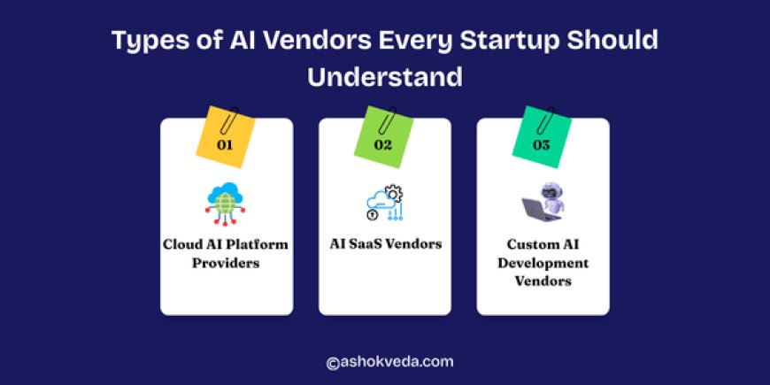 Types of AI Vendors Every Startup Should Understand